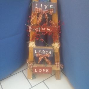 Live Laugh Love Ladder